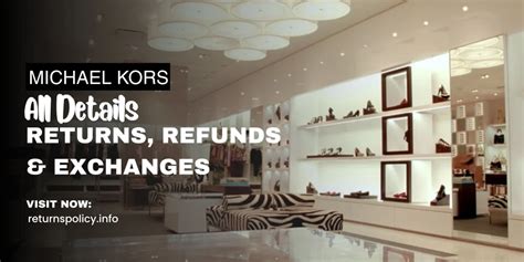 return policy michael kors|michael kors return policy explained.